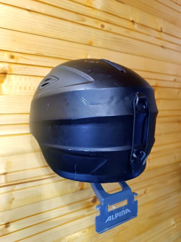 PRILBA ALPINA BLACK-BLACK 61-64CM